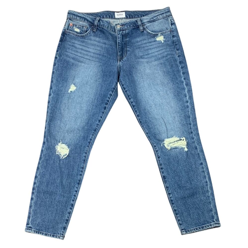 Hudson Krista Distressed Ankle Jeans